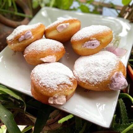 Blueberry Cheesecake Doughnut